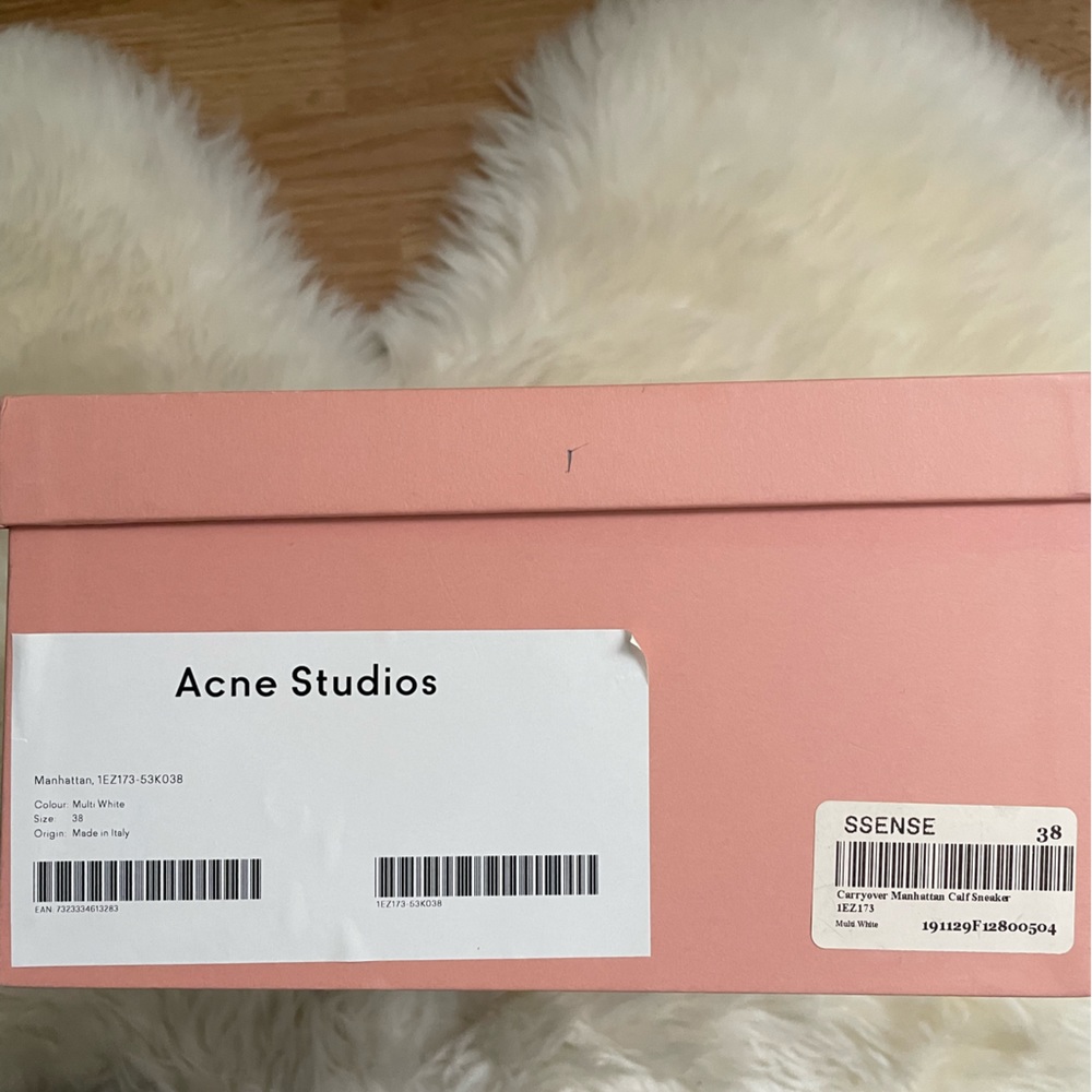 ACNE STUDIOS Manhattan Sneaker size 38 - Picture 9 of 10